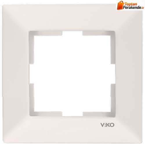Viko Meridian Krem Tekli Çerçeve 90979011